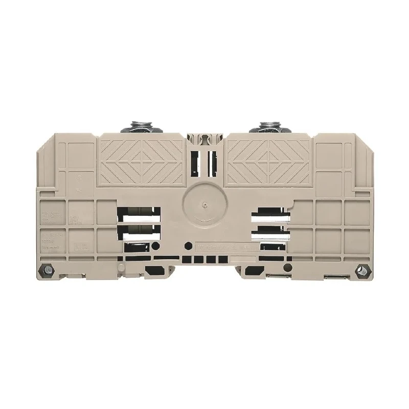Weidmüller WFF Series DIN Rail Terminal Block 1-Level Bolt Termination 240mm² Dark Beige 1kV 415A 1029600000