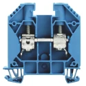 Weidmüller W Series Feed Through Terminal Block Blue, 25mm², 1-Level, Screw Termination, IECEx/ATEX Certified 1020480000