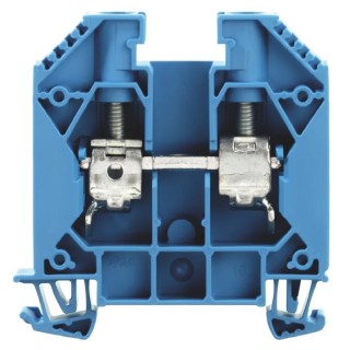 Weidmüller W Series Feed Through Terminal Block Blue, 25mm², 1-Level, Screw Termination, IECEx/ATEX Certified 1020480000