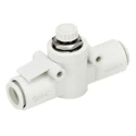 SMC AS Series In-line Speed Controller Tube Nylon 1.5 Mpa Operating Pressure AS1002F-07