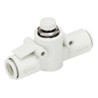SMC AS Series In-line Speed Controller Tube Nylon 1.5 Mpa Operating Pressure AS1002F-07