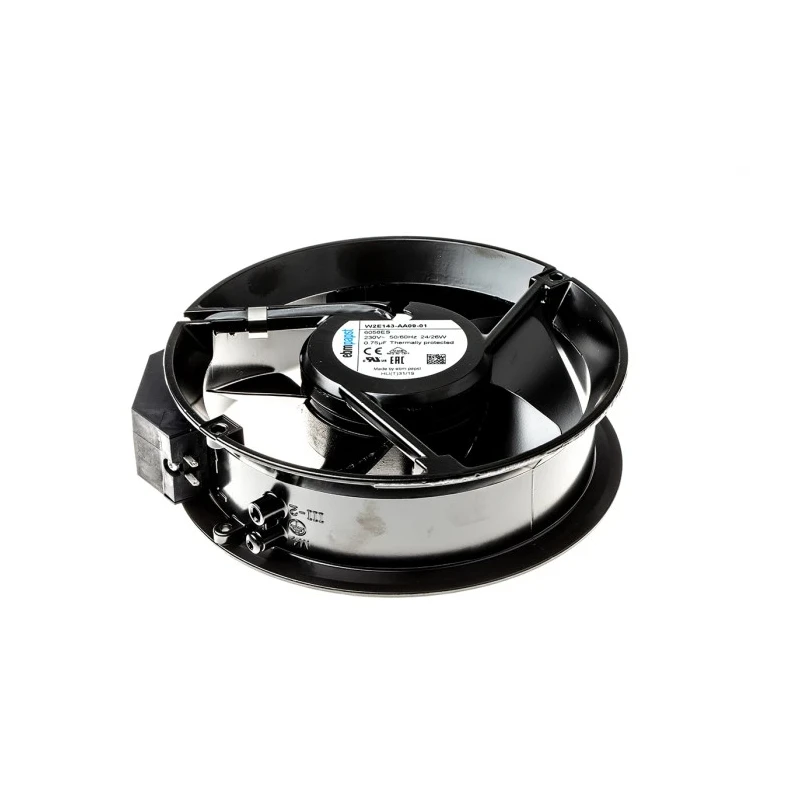 ebm-papst  W2E142 Series Axial Fan, 230V AC, 26W, 0.12A Max, IP22, 150mm Height, 172mm Width, 51mm Depth