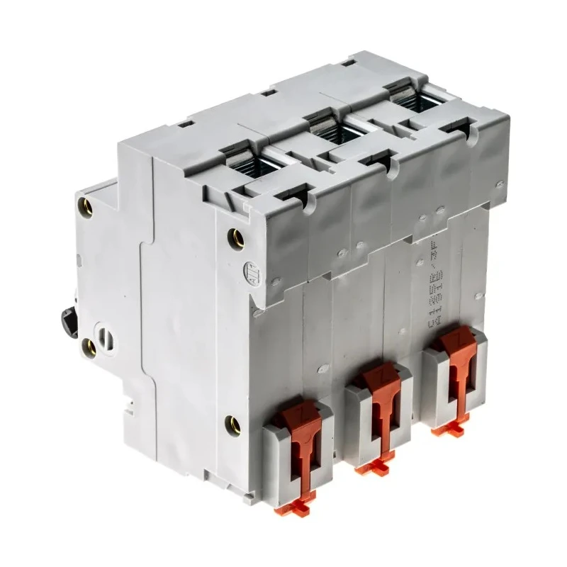 Lovato Electric Modulo P2MB Miniature Circuit Breaker, 3-Pole, 125A, Type C, 400V AC, 60V DC, 10 kA Breaking Capacity 