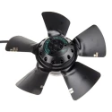 ebm-papst A Series Axial Fan, 230V AC, 400V AC, 160W, 450mA Max, 1845 m³/h Air Flow, , 250 mm Fan Frame Size, Ball IP44