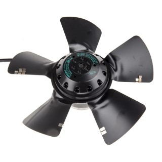 ebm-papst A Series Axial Fan, 230V AC, 400V AC, 160W, 450mA Max, 1845 m³/h Air Flow, , 250 mm Fan Frame Size, Ball IP44