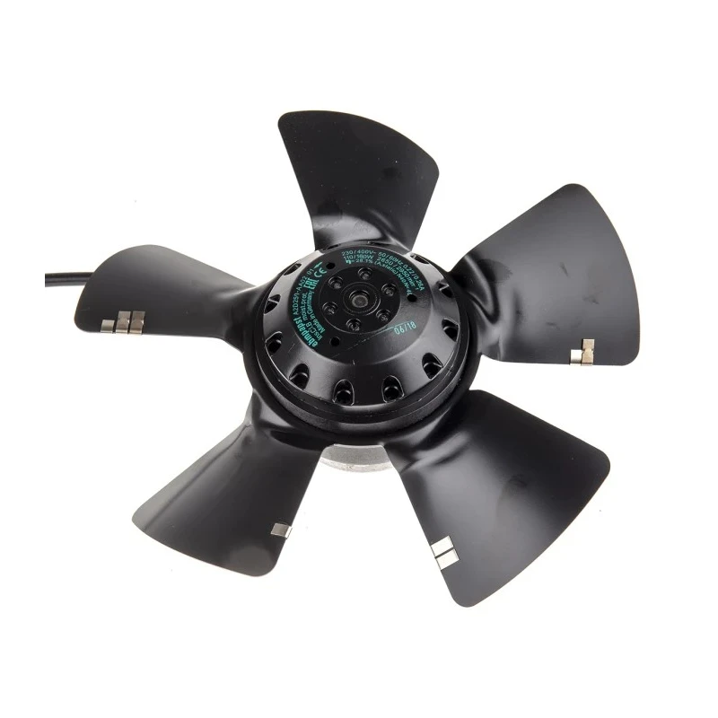 ebm-papst A Series Axial Fan, 230V AC, 400V AC, 160W, 450mA Max, 1845 m³/h Air Flow, , 250 mm Fan Frame Size, Ball IP44