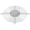 ebm-papst Metal Finger Guard for 150 mm Fans, 167.5 mm Hole Spacing, 152 mm x 152 mm x 5 mm LZ27