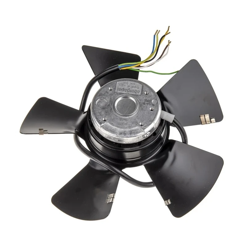 ebm-papst A Series Axial Fan, 230V AC, 400V AC, 160W, 450mA Max, 1845 m³/h Air Flow, , 250 mm Fan Frame Size, Ball IP44