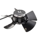 ebm-papst A Series Axial Fan, 230V AC, 400V AC, 160W, 450mA Max, 1845 m³/h Air Flow, , 250 mm Fan Frame Size, Ball IP44