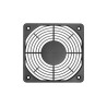 ebm-papst Plastic Finger Guard for 119 x 119 mm Fans, 104.8 mm Hole Spacing, 127 mm Width & Height, 6.5 mm Depth LZ30P