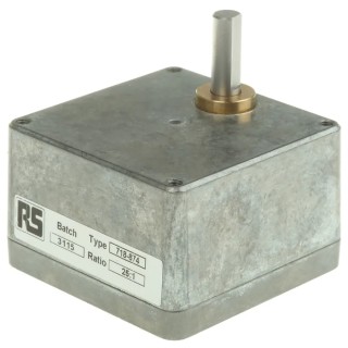 McLennan Servo Supplies Spur Gearbox 25:1 Gear Ratio 700 Ncm Maximum Torque MRIG11 (25:1)