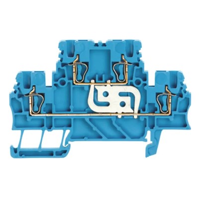 Weidmüller Z Series Feed Through Terminal Block Blue, 1.5mm², 2-Level, Clamp 1791140000