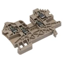 Weidmüller WDU Series Feed Through Terminal Block Dark Beige 0.5mm² to 6 mm² 2-Level Screw ATEX IECEx 1905060000