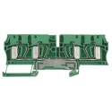 Weidmüller Z Series PE Terminal Green, Yellow, 1-Level, Clamp 7904280000