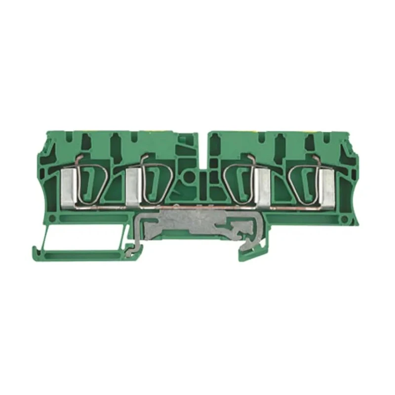 Weidmüller Z Series PE Terminal Green, Yellow, 1-Level, Clamp 7904280000