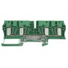 Weidmüller Z Series PE Terminal Green, Yellow, 1-Level, Clamp 7904280000