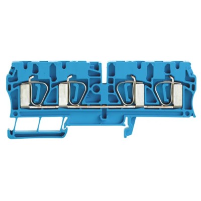 Weidmüller Z Series Feed Through Terminal Block Blue, 1-Level, Clamp, 800V, 32A 7904300000