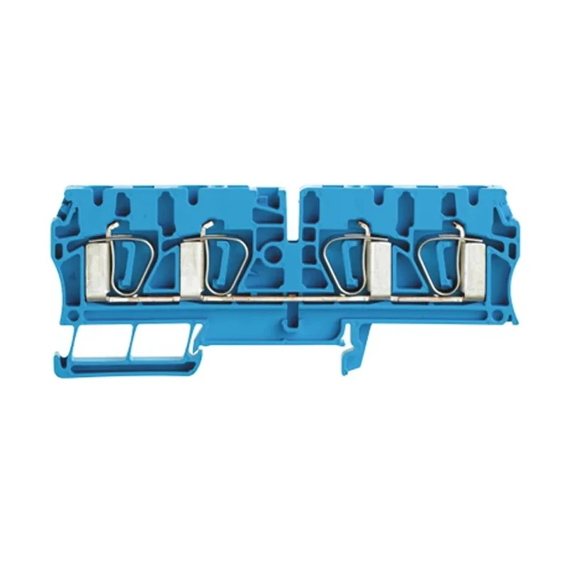 Weidmüller Z Series Feed Through Terminal Block Blue, 1-Level, Clamp, 800V, 32A 7904300000