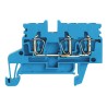 Weidmüller Z Series Feed Through Terminal Block Blue, 0.5mm² to 4 mm², 1-Level, Clamp 1933730000