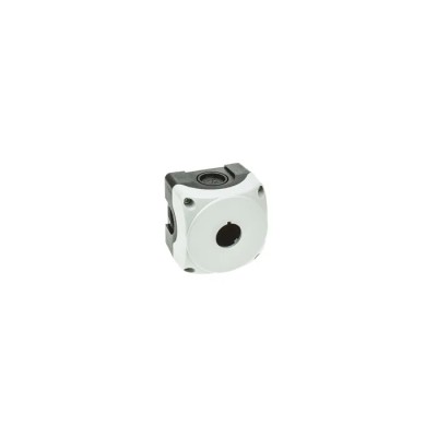 Lovato Electric Grey Plastic Platinum Push Button Enclosure 1 Hole 22 mm Diameter LPZP1A8