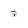 Lovato Electric Grey Plastic Platinum Push Button Enclosure 1 Hole 22 mm Diameter LPZP1A8
