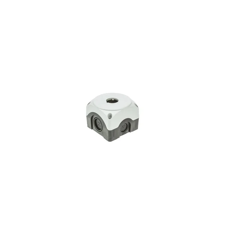Lovato Electric Grey Plastic Platinum Push Button Enclosure 1 Hole 22 mm Diameter LPZP1A8