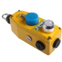 IDEM GLM Rope Pull Switch 205 mm, Straight, 2 NO/2 NC, IP67 Die Cast Aluminium Housing 143068A