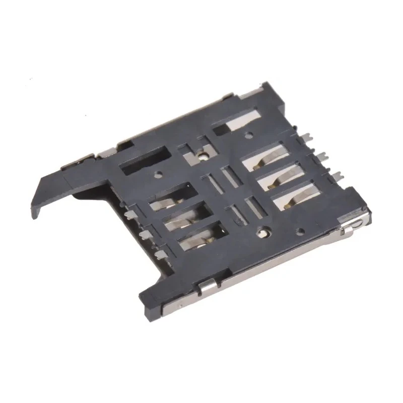 Wurth Elektronik 6 Way Right Angle Mini SIM Memory Card Connector, Surface Mount, Gold Plated Contacts 693012040811