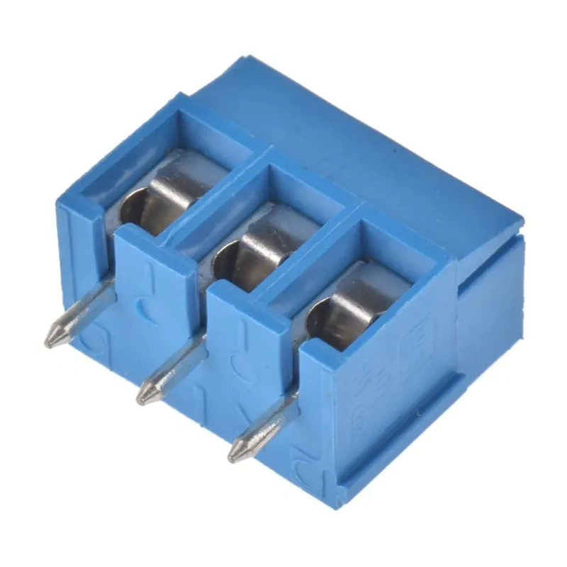 Wurth Elektronik PCB Terminal Block 3-Contact, 5 mm Pitch, 1 Row, 250V AC, 16A Current, Polyamide Housing 691101710003