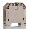 Weidmüller W Series Feed Through Terminal Block, Dark Beige, 10 to 70 mm², 1-Level, Screw Termination, 1kV, 150A, 1186630000