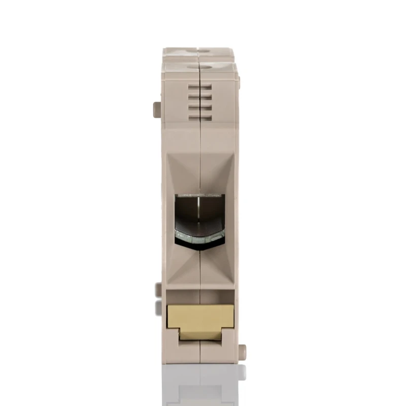 Weidmüller W Series Feed Through Terminal Block, Dark Beige, 10 to 70 mm², 1-Level, Screw Termination, 1kV, 150A, 1186630000