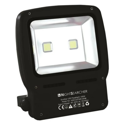 Nightsearcher Outdoor LED Floodlight 2 LEDs 100 W 10000 lm IP65 240V ac NSESPROLINK100