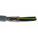 RS PRO Control Cable, 7 Cores 1mm² 17 AWG Screened Stranded Grey Polyvinyl Chloride Sheath 50 m 827-4170