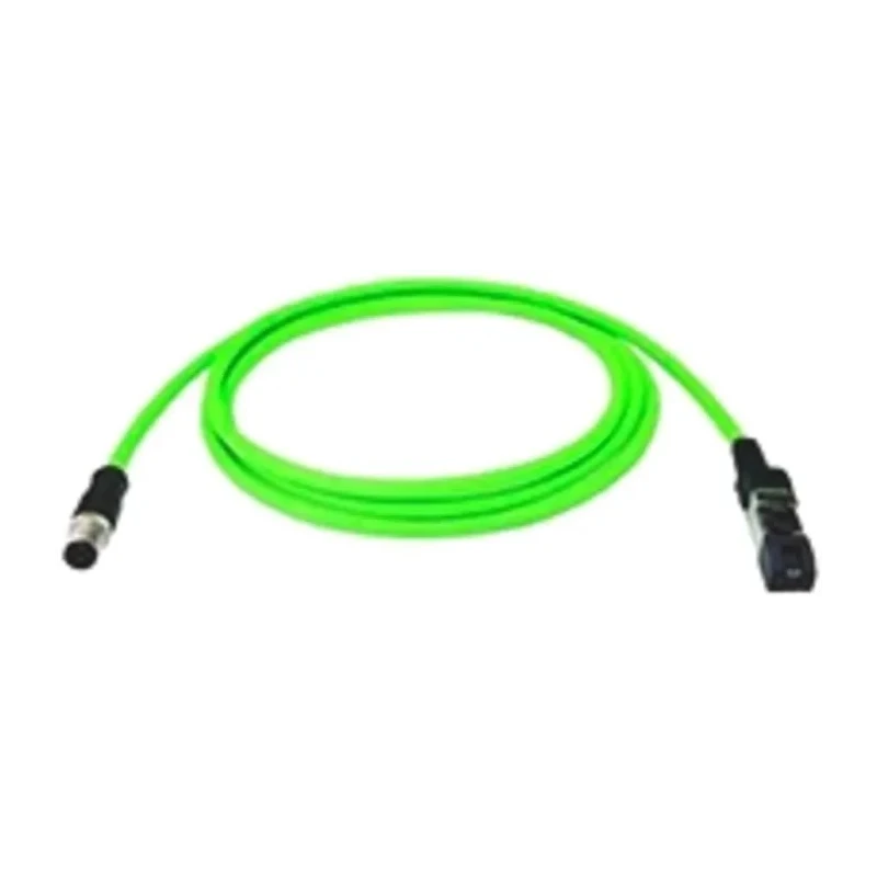 Telegartner Cat5 Ethernet Cable 3 m Unshielded Polyurethane Jacket Green Terminated 