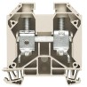 Weidmüller W Series Feed Through Terminal Block Dark Beige 35mm² 1-Level Screw 1kV 125A 1028800000