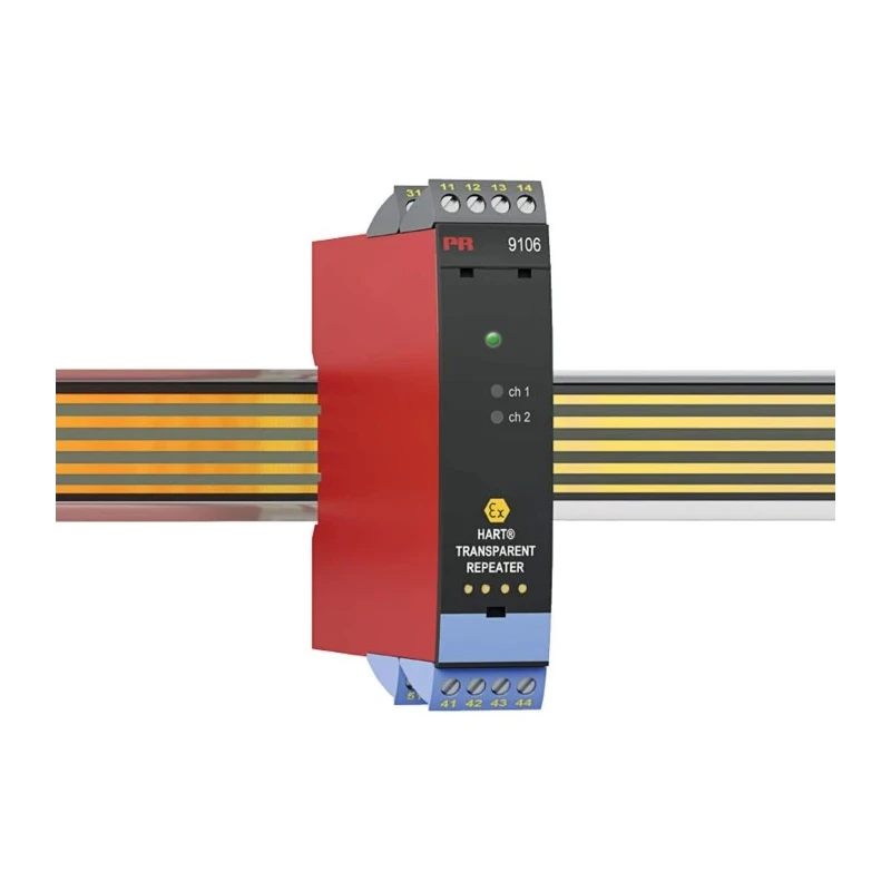 PR Electronics 9 Series Signal Conditioner Current Input Relay Current Output 19.2V dc 31.2 V dc Supply 9106B1B