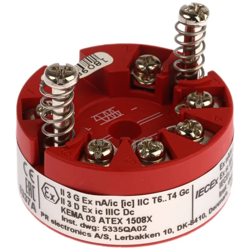 PR Electronics Temperature Transmitter 35V DC, -40°C to 85°C 4 to 20 mA Output 5337A
