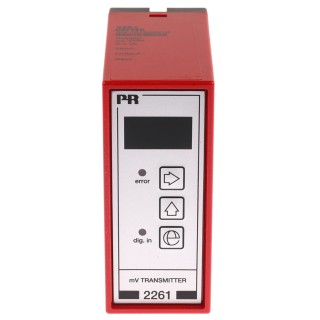 PR Electronics 2 Series Signal Conditioner Voltage Input Current Output 19.2V dc 28.8V dc Supply 2261