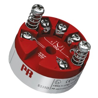 PR Electronics Temperature Transmitter 30V DC Input, -40°C to 85°C Operating Range 5335D