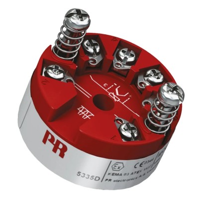 PR Electronics Temperature Transmitter 30V DC Input, -40°C to 85°C Operating Range 5335D