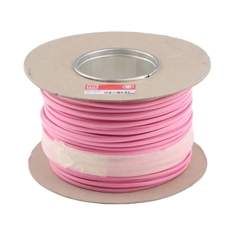 RS PRO Type N Thermocouple Cable Flat Pair 7 x 0.2 mm Strands 100 m PVC Insulation 105°C Max 827-5640