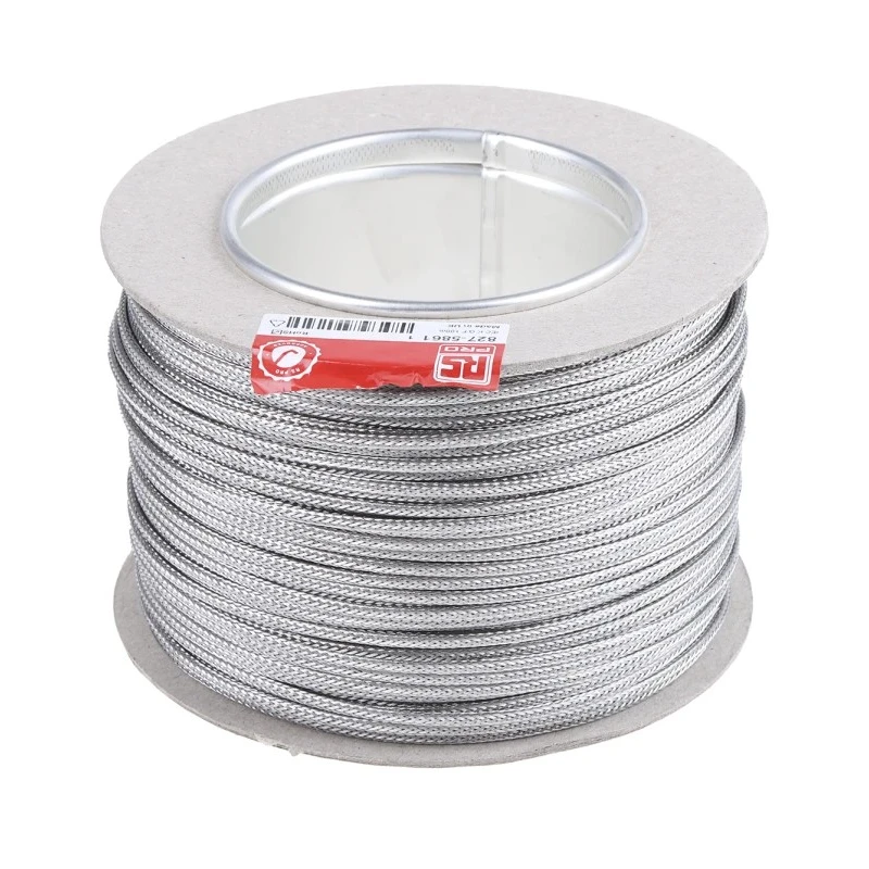 RS PRO Type K Thermocouple Cable/Wire Unscreened 100 m Fibreglass Insulation 350°C Max 7x0.2 mm Strands 827-5861