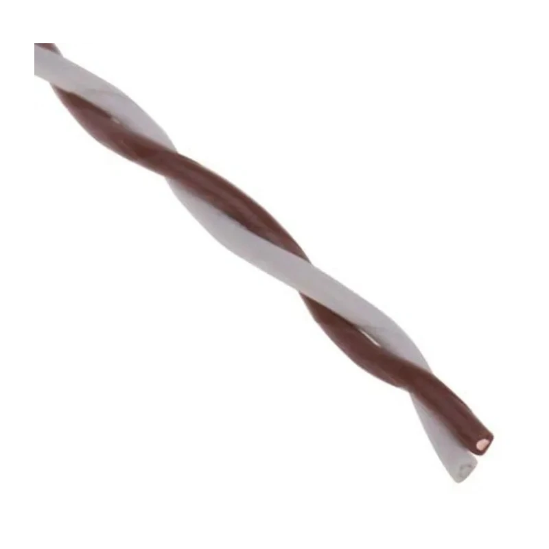 RS PRO Type T Thermocouple Cable/Wire, Unscreened, 50 m Length, Polytetrafluoroethylene Insulation, 260°C Max, Twin 827-6022