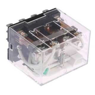 Omron Power Relay 24V DC Coil 10A Switching Current 4PDT PCB Pin LY4N 24VDC