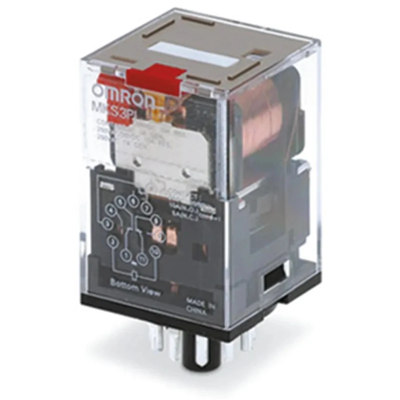 Omron Power Relay, 24V DC Coil, 10A Switching Current, Double Pole Double Throw DPDT MKS2PN 24VDC