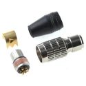 Hirose Circular Connector Micro Cable Plug Female 8 Contacts 42V 1A HR25 