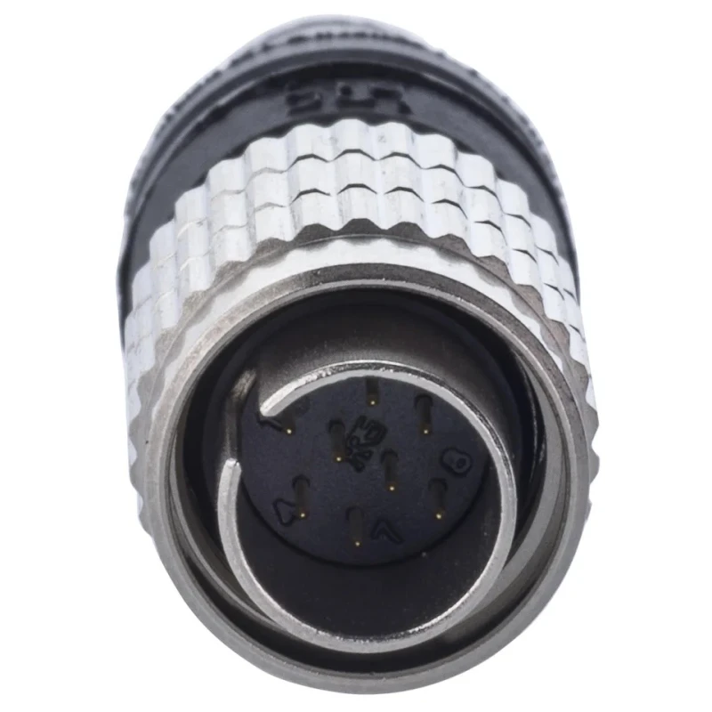 Hirose Circular Connector Micro Cable Plug Female 8 Contacts 42V 1A HR25 