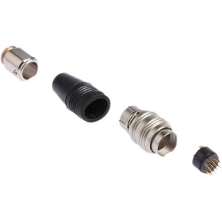 Hirose Circular Connector Cable Mount Micro Plug Male 20 Contacts 1A Push Pull HR25A-9P-20P