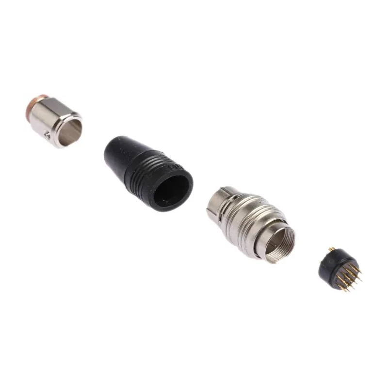 Hirose Circular Connector Cable Mount Micro Plug Male 20 Contacts 1A Push Pull HR25A-9P-20P