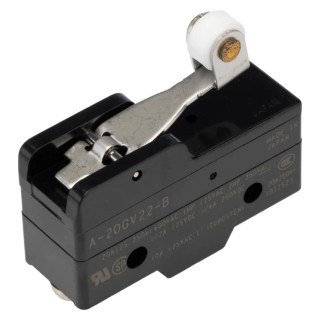 Omron A20 Series Roller Lever Limit Switch SPDT Screw Terminal 500V IP00 A-20GV22-B